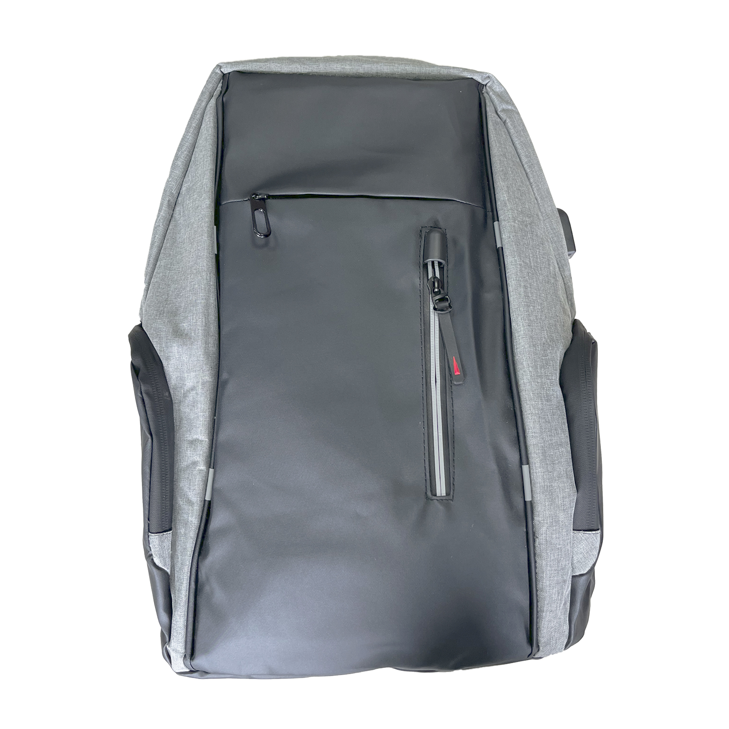 Maleta Morral Antirrobo USB Gris Alluma